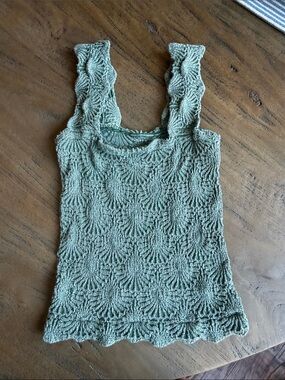 Size XS Sage Textured FP intimately Tank Top